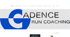Desktop Screenshot of cadenceruncoaching.com